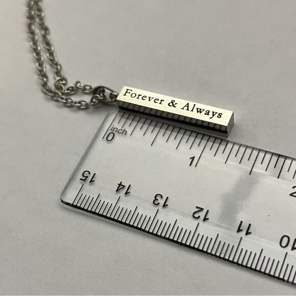 Stainless Steel Three-dimensional Square Block necklace Pendant - Picture 4 of 6